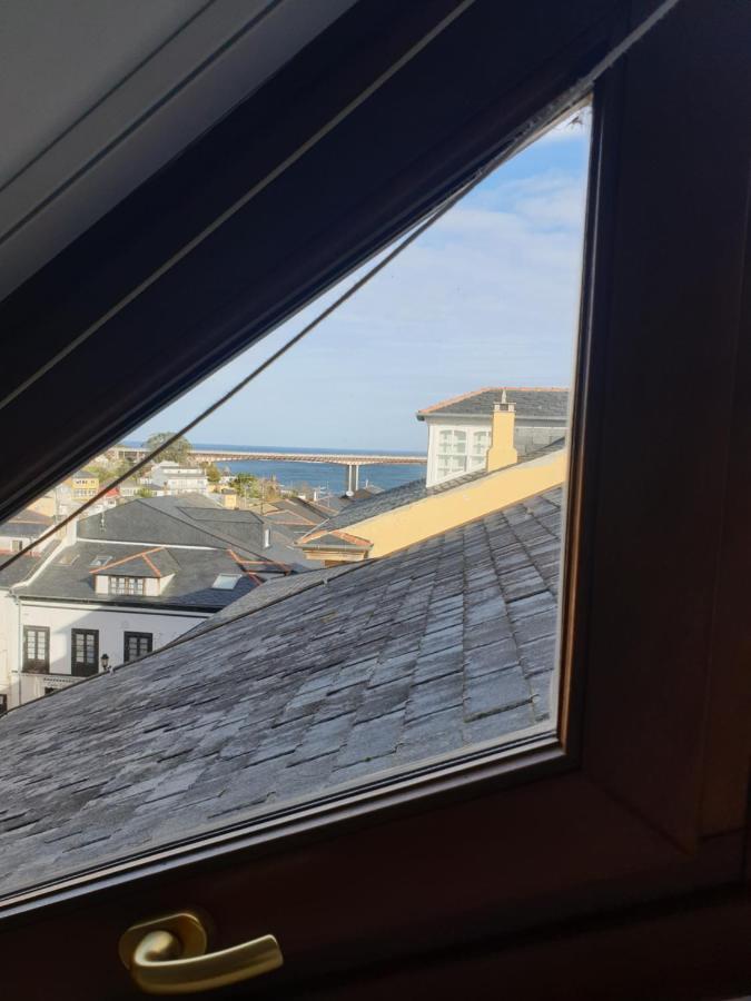 Atico Cine Colon Apartment Ribadeo Exterior photo