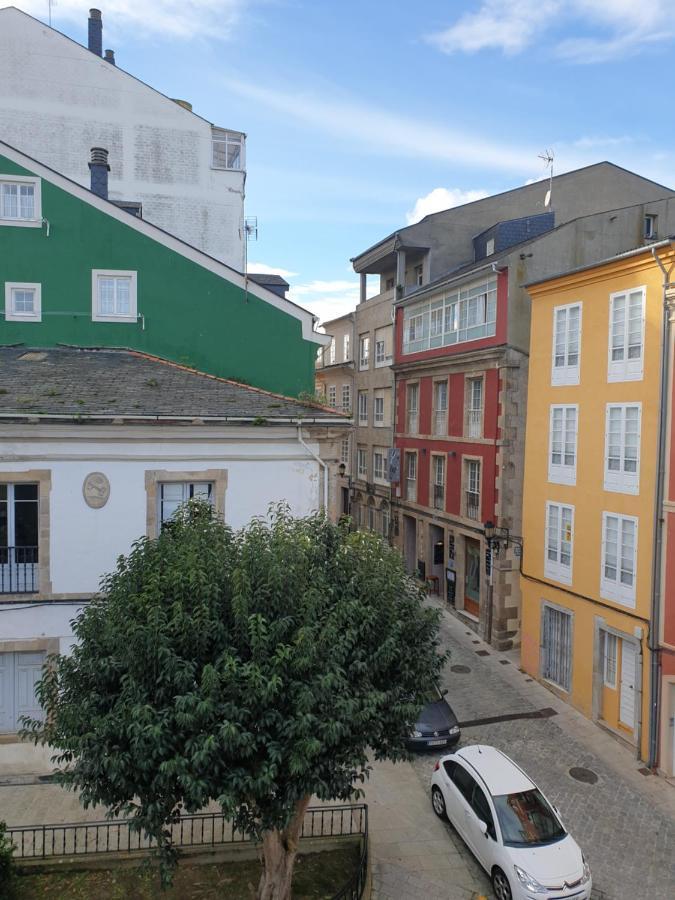 Atico Cine Colon Apartment Ribadeo Exterior photo